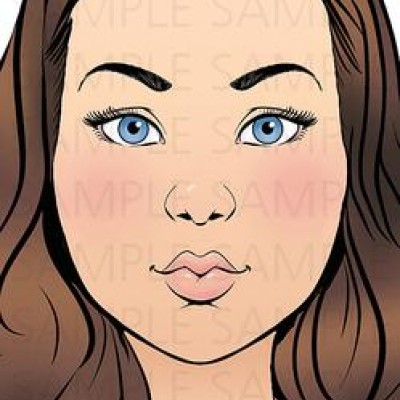 Sparkling Face Practice Board - Marie Sparkling Face Practice Board - Marie
